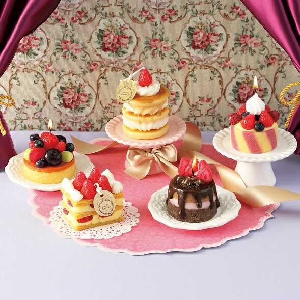 ドルチェキャンドル パンケーキ バニラの香り ギフトボックス インテリア 芳香 ケーキ カメヤマ 景品 ビンゴ プレゼント ギフト パーティー フェイクスイーツ バレンタインデー ホワイトデー