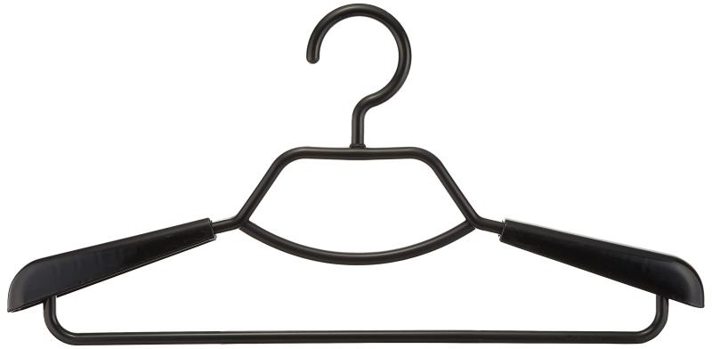 シンコハンガー(Shinkohanger) ベストライン 形態安定シャツ用ハンガー ブラック バリエーション
