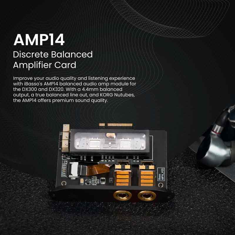 iBasso Audio AMP14 アイバッソ DX300/320 交換用専用 真空管アンプカード 3.5mm KORG Nutube 交換用 モジュール 4.4mm LineOut PhoneOut バランス出力 ライン出力 バランス接続 【】 lapistores-10028547 LAPPISTORES サンプル画像3