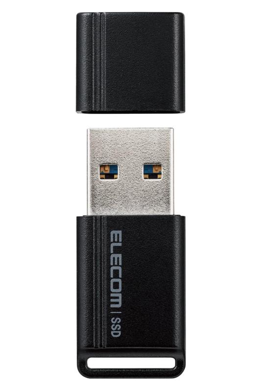 乐天商城 - エレコム SSD 外付け 250GB USB3.2 (Gen1) 小型USBメモリ型 ブラック ESD-EXS0250GBK