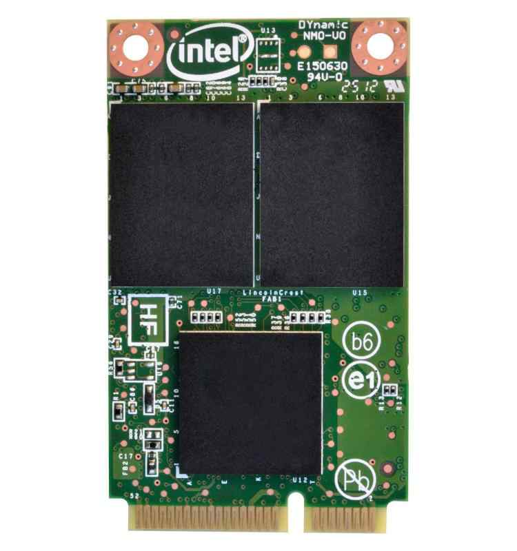 INTEL BLK SSD 525 Series mSATA 3.6mm 6Gb/s 25nm MLC 180GB SSDMCEAC180B301