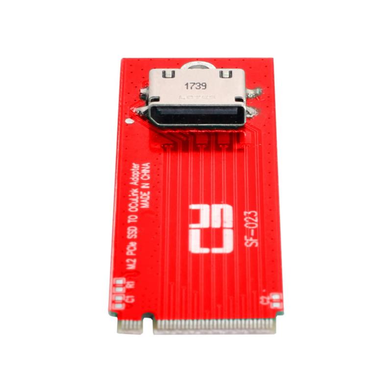 乐天商城 - CY アダプター PCI-E 4.0 M.2 M-Key to Oculink SFF-8612 SFF-8611 ホストアダプター PCIe Nvme SSD 2260用