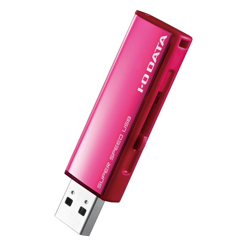 I-O DATA USB 3.0/2.0対応フラッシュメモリー 16GB ビビットピンク U3-AL16G/VP