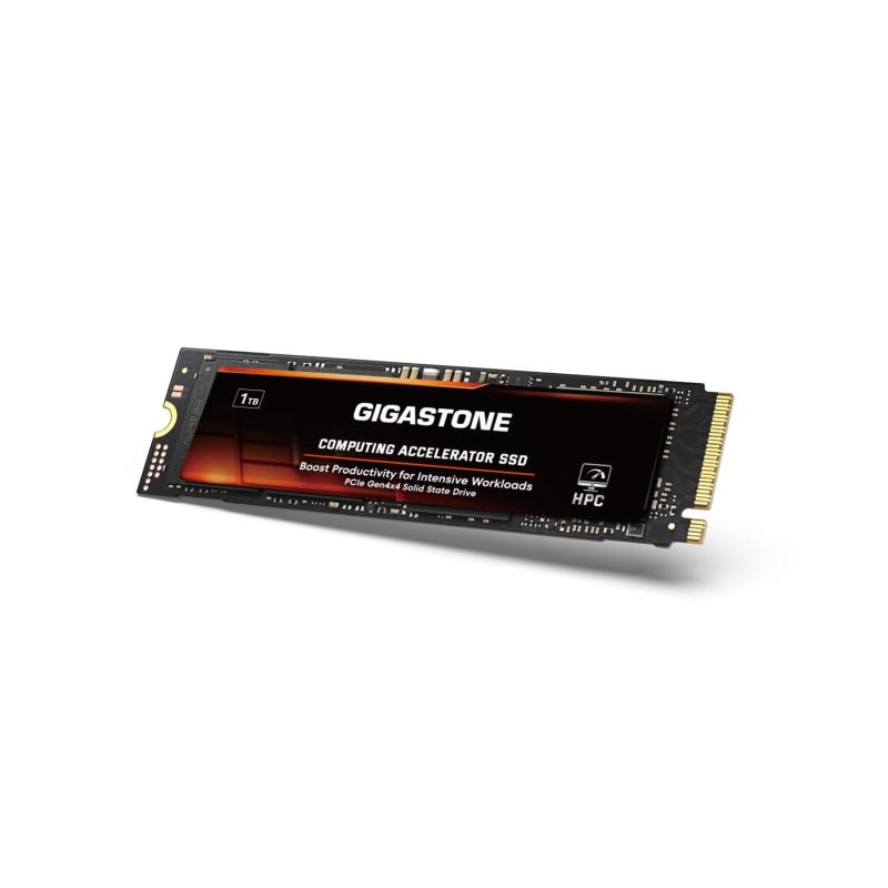 乐天商城 - GIGASTONE HPC Computing M.2 SSD 1TB PCIe 4.0 NVMe SSD ホストメモリバッファキャッシュ加速速度 コーディング ビッグデータ集約型ワークロード、5000MB/s 内蔵ソリッドステートドライブ SLCキャッ