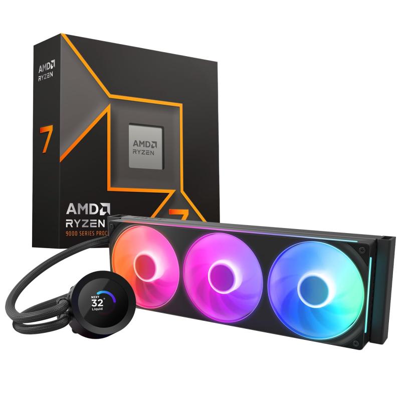 NZXTxAMD Ryzen 7 9700X Kraken Plus 360 RGB v2 A B おしゃれ 人気 おすすめ ギフト