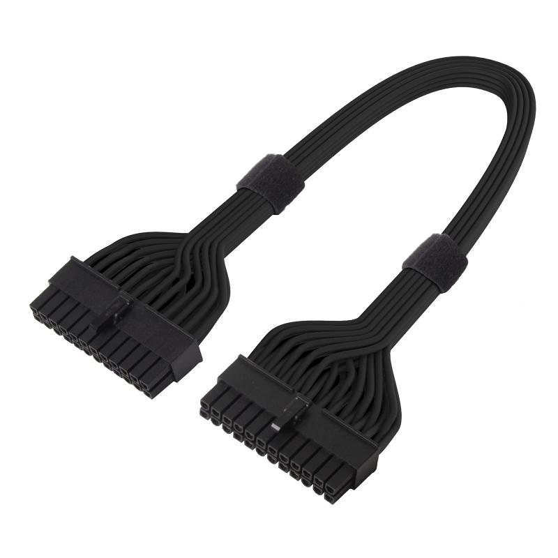 Silver Stone Silver Stone社製電源専用モジュラーケーブル ATX 24pin to 24pin SST-PP06BE-MB35 ブラック