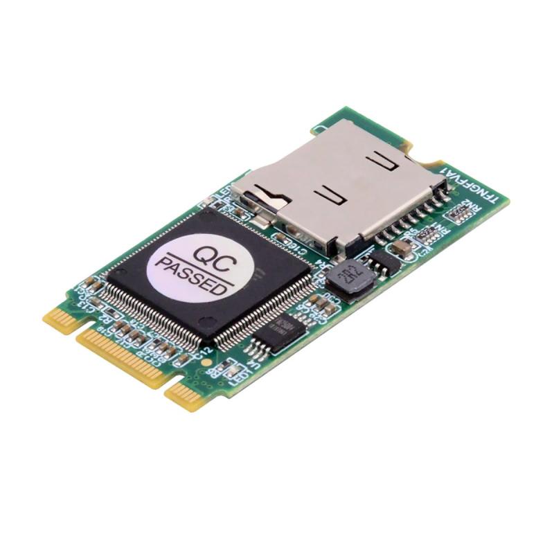 NFHK 22x42mm MSATA M.2 NGFF B-Key-マイクロSD T-フラッシュ TFカードリアダプター B+Mキーアダプター 産業用モバイルSSDに内蔵