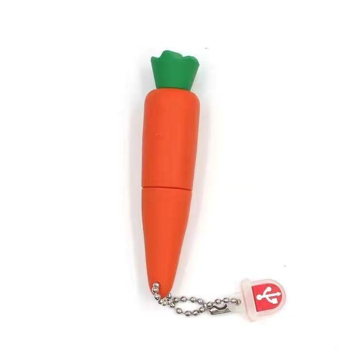 オモシロUSBメモリ フルーツ 果物 バナナ ナス にんじん いちご スイカ かわいい USB2.0フラッシュドライブ (容量32G)