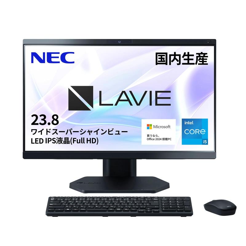 乐天商城 - NEC LAVIE 国内生産 デスクトップパソコン 24秋冬A23 intel