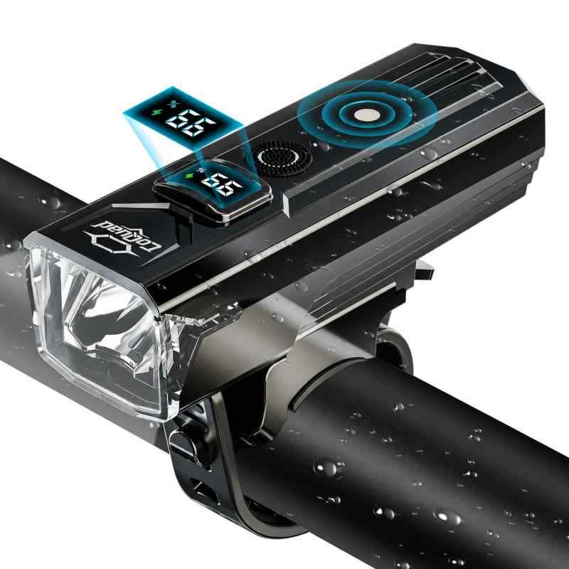 自転車 ライト 充電式 IPX6防水仕様 (2026年新型モデル 超高輝度)