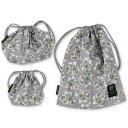 LIRICO リリコ ランチバッグ&コップ袋&体操服入れ 巾着3点セット Briseブリーズ 通学 通園 巾着ポーチ ポスト便送料無料