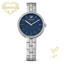 SWAROVSKI 腕時計 5517790スワロフスキー 32 mm　Cosmopolitan ウォッチ 金属製のブレスレット, ブルー, ステンレス鋼 レディース　ラグジュアリー　プレゼント　シルバー　クリスタル　スワン 並行輸入品 その1