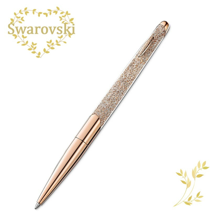 SWAROVSKI　ペン　5534329　スワロフスキーCrystalline Nova ボールペン　ローズゴールドカラー, ローズゴールドトーン・プレーティング　プレゼント　記念日　誕生日　アニバーサリー　ラグジュアリー　並行輸入品