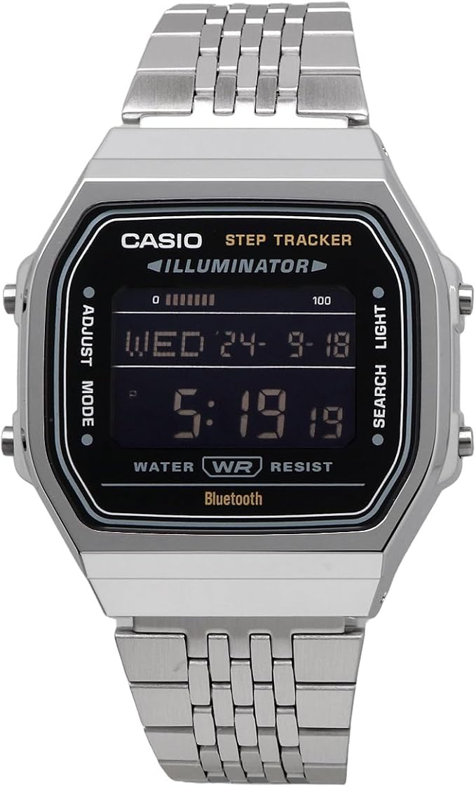 カシオ 腕時計 メンズ レディース CASIO Collection STANDARD ブラック シルバー ABL-100WE-1B CASIO