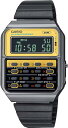 カシオ 腕時計 メンズ レディース CASIO CLASSIC チープカシオ イエロー ブラック CA-500WEGG-9B CASIO