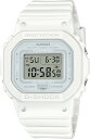 カシオ 腕時計 メンズ レディース G-SHOCK ホワイト GMD-S5600BA-7 CASIO
