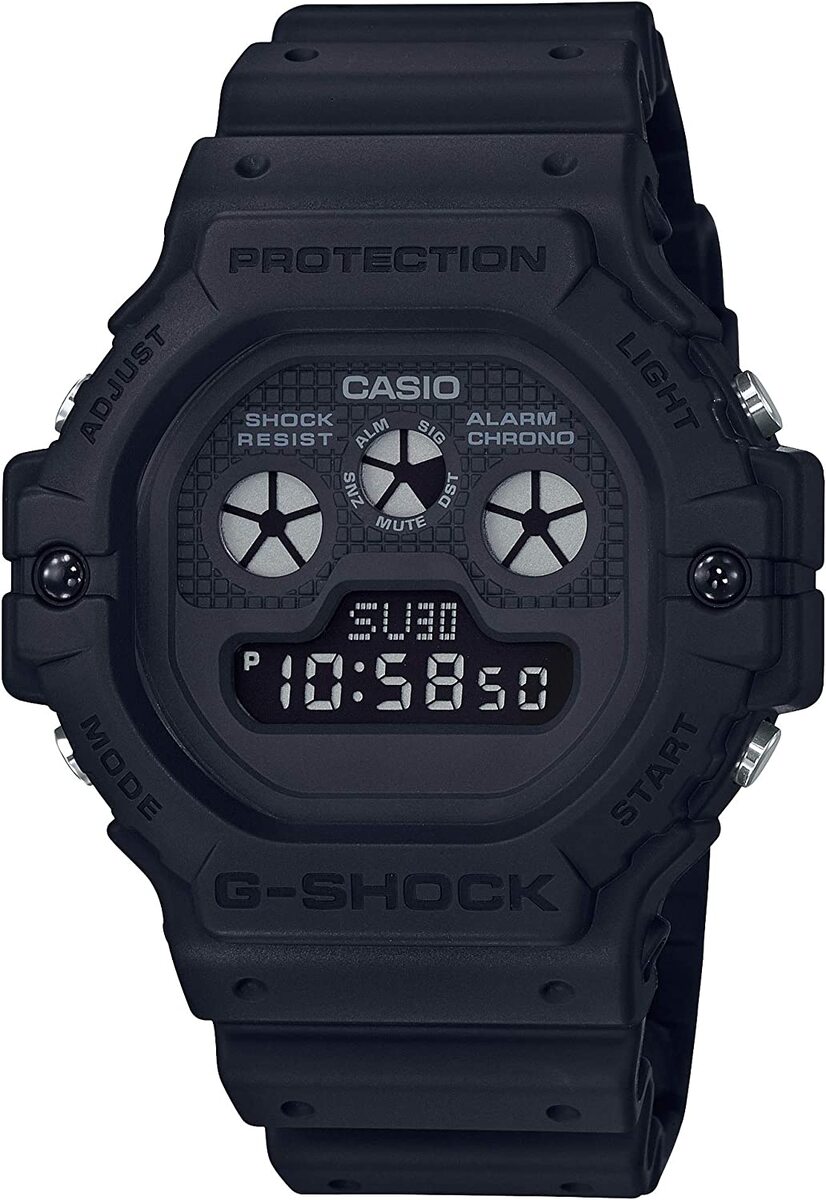 CASIO 腕時計 DW-5900BB-1 G-SHOCK ジーショック BBシリーズ 海外モデル 並行輸入品 デジタル メンズ 防水 黒 オールブラック クオーツ スポーティ ビジネス 防水 記念日 プレゼント