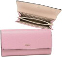 フルラ 革長財布 レディース [フルラ]長財布　 FURLA　PCY3UNO-B30000-0602S　レザー　バビロン CONFETTO BALLERINA i　ピンク　スナップ　ブルー　ブランドロゴ　 小銭入れ付き　並行輸入品　　通勤　通学