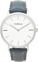 FURLA R4251108507 腕時計 フルラ GIADA ジャーダ 34mm クォーツ シルバーケース グレーレザーベルト レディース 並行輸入品 プレゼント 記念日 クォーツ