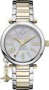 ヴィヴィアンウエストウッド 腕時計 レディース ホワイト シルバー ゴールド VV006MOPSG Vivienne Westwood
