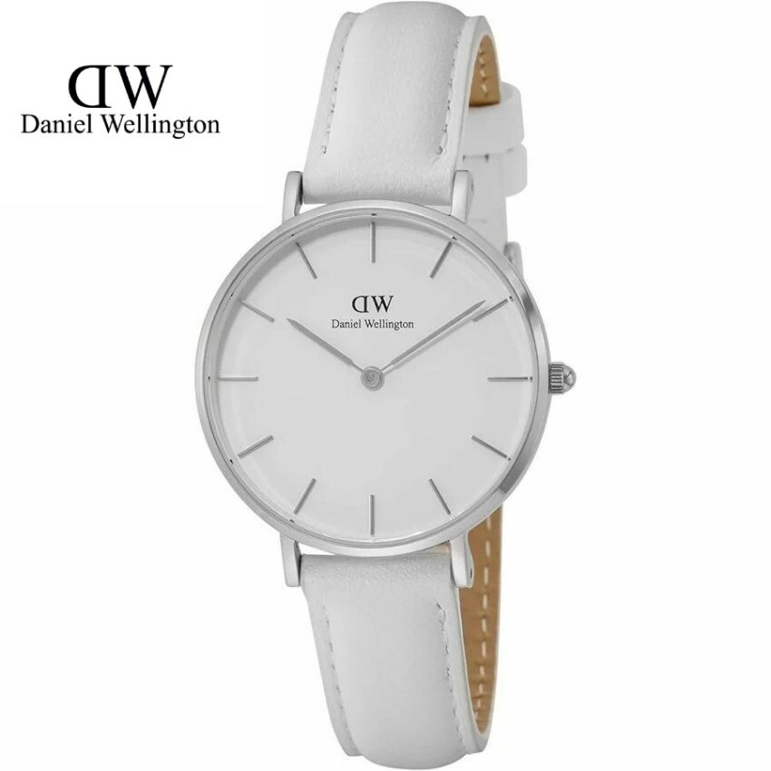 ダニエルウェリントン ビジネス腕時計 メンズ Daniel Wellington 腕時計　DW00100190　ダニエルウェリントン Classic Petite Bondi　メンズ レディース 並行輸入品　 北欧　32mm　ホワイトフェイス　シルバーケース　ホワイトレザーベルト　アナログ　スポーティ ビジネス　ユニセックス　記念日　プレゼント