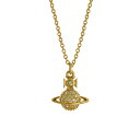 Vivienne Westwood　ネックレス　63020248-R134　TAMIA PENDANT　タミアペンダント　クリスタル イエローゴールド アクセサリー 　並行輸入品　プレゼント 記念日 誕生日 アニバーサリー