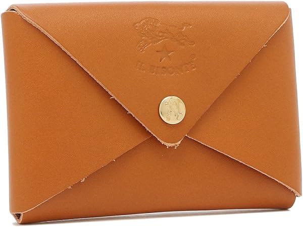 乐天商城 - イルビゾンテ カードケース SCC031-PG0001-CA101B CARAMEL オレンジ メンズ レディース IL BISONTE 並行輸入品