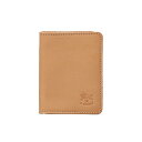 イルビゾンテ カードケース メンズ レディース CARD CASE CLASSIC ナチュラル SCC110-PV0001-NA106 IL BISONTE