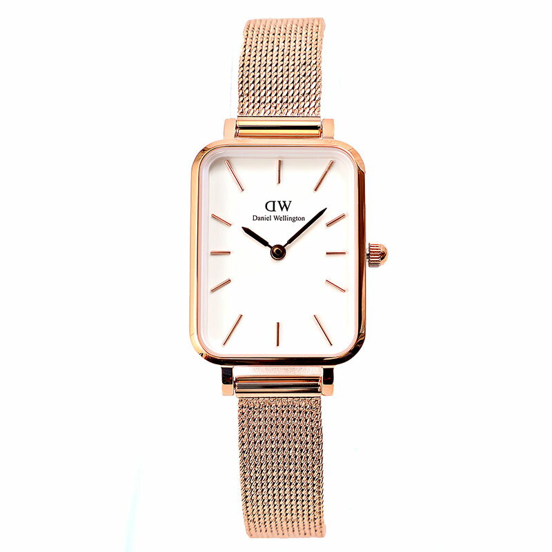 ダニエルウェリントン 腕時計 Quadro Pressed Melrose DW00100431 ローズゴールド レディース Daniel Wellington