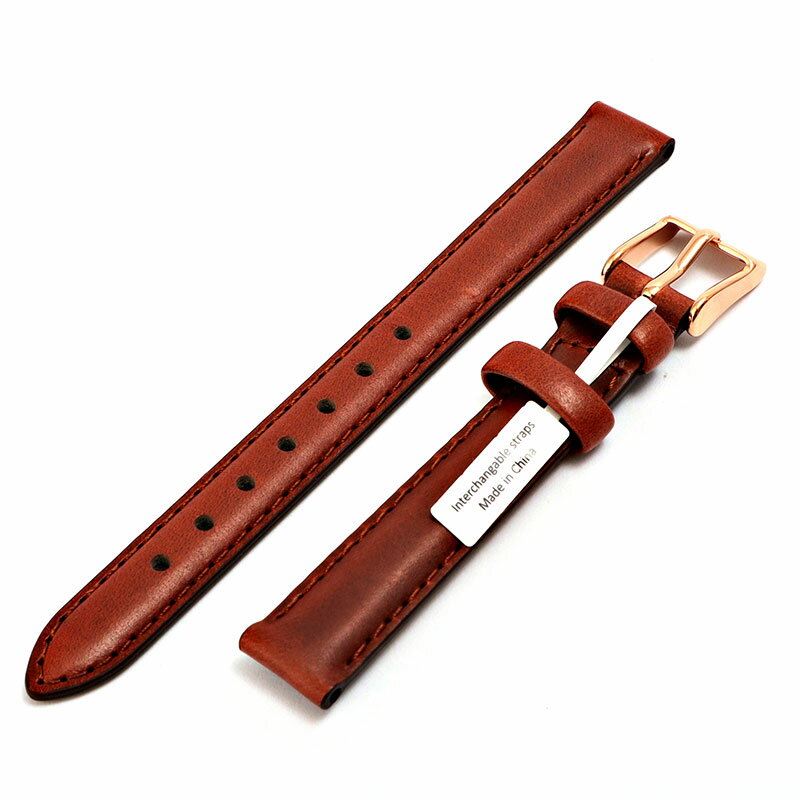 ダニエルウェリントン 腕時計替えベルト DW00200184 ブラウン 12mm用 レディース Daniel Wellington 並行輸入品