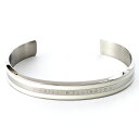 ダニエルウェリントン バングル Emalie Bracelet DW00400006 シルバー ホワイト Mサイズ メンズ レディース Daniel Welli...