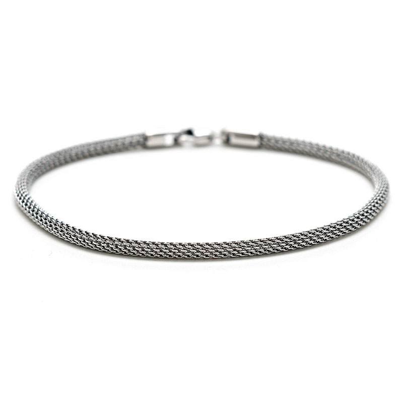ダニエルウェリントン ブレスレット Tide Mesh Bracelet DW00400693 シルバー 195mm メンズ レディース Daniel Well...