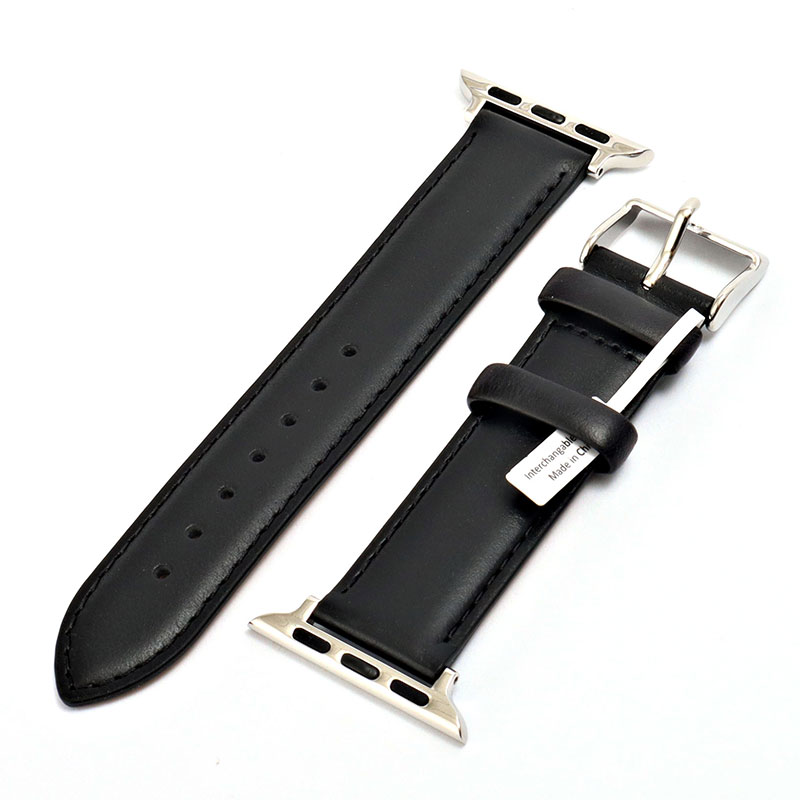 ダニエルウェリントン スマートウォッチ 交換ベルト Smartwatch Leather Strap DW01200014 ブラック 18mm メンズ/レディース Daniel Wellington 並行輸入品
