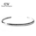 Daniel Wellington ブレスレット　DW00400002　ダニエルウェリントン Classic Cuff クラシックカフ Lサイズ　レディース メンズ　シルバー　スポーティ ビジネス　ユニセックス　記念日　プレゼント　並行輸入品