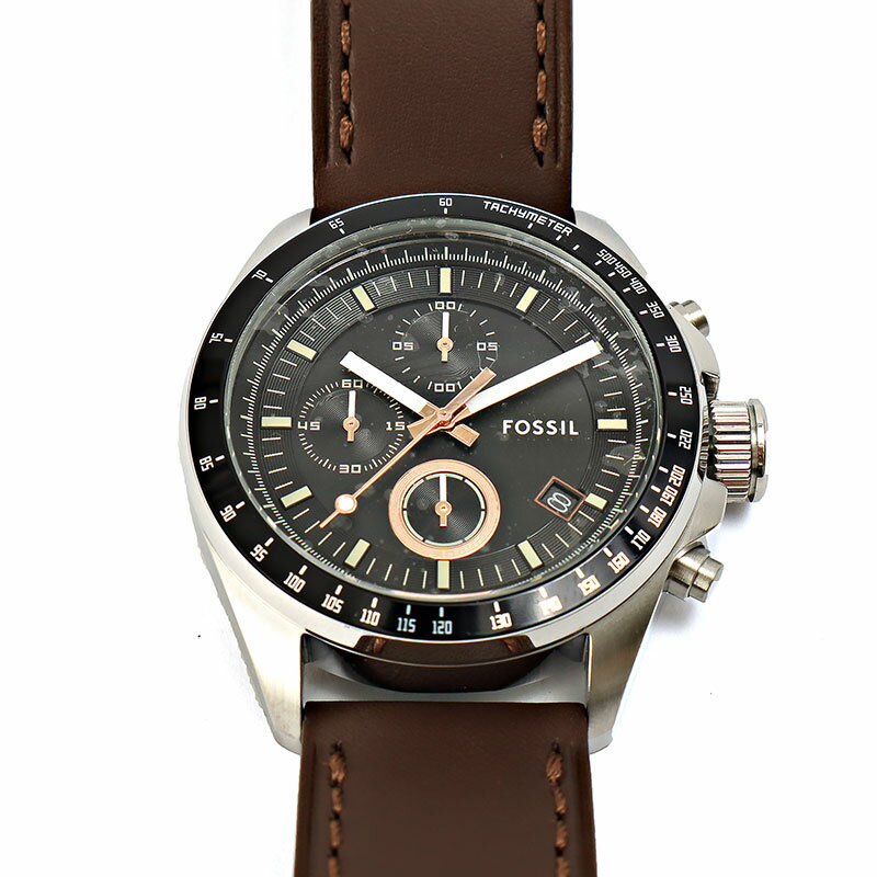 フォッシル 腕時計 メンズ DECKER ブラック ブラウン CH2885 FOSSIL 並行輸入品