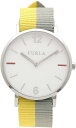 フルラ 腕時計 レディース ホワイト イエロー シルバーグレー FURLA ジャーダ 33MM クォーツ R4251108534 並行輸入品(2)