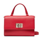 フルラ ショルダーバッグ（レディース） FURLA ショルダーバッグ　WE00235-ARE000-1265S　フルラ　クラシック バッグ グレインレザー　レッド ハンドバッグ　斜めがけ　並行輸入品　通勤　通学