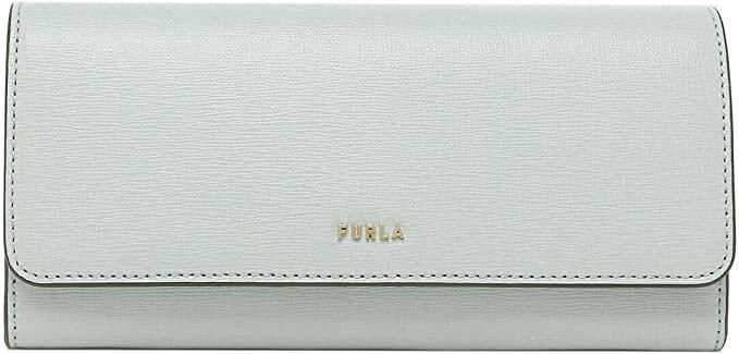 フルラ 革長財布 レディース FURLA　長財布　PCY3UNO-B30000-AR300　フルラ　レザー　BABYLON 長財布 Xl 　ARTEMISIA　ペールブルー　スナップ　ブランドロゴ　 小銭入れ付き　並行輸入品　　通勤　通学