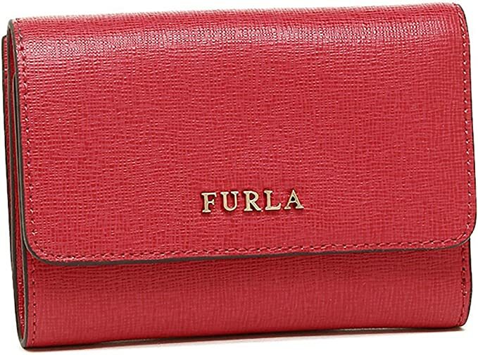 フルラ 小銭入れ レディース FURLA　三つ折り財布 　872819　フルラ　ミニ財布　　レザー　 バビロン ミニウォレット バビロン BABYLON S TRIFOLD 　ルビーレッド　ブランドロゴ 小銭入れ付き　プレゼント　記念日　誕生日　通勤　通学　並行輸入品