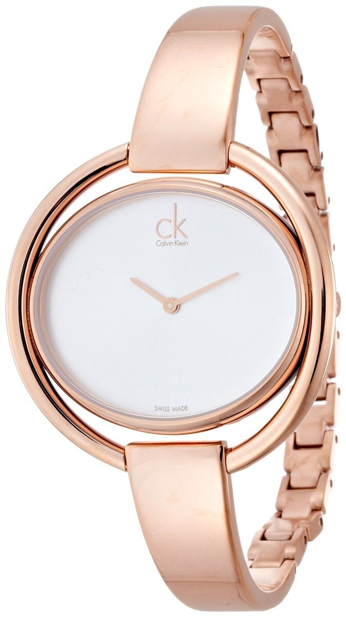 CALVIN KLEIN 腕時計　K4F2N616　カルバンクライン　 Impetuous(インペチュアス) 　40mm　レディース　クオーツ 　　ローズゴールド　2針　シルバー　アナログ　ビジネス プレゼント　記念日　並行輸入品