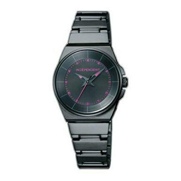 シチズン 腕時計 レディース INDEPENDENT girl ブラック ピンク BB1-449-51 CITIZEN