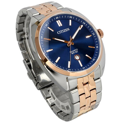 シチズン 腕時計 メンズ ネイビー シルバー ゴールド BI5096-53L CITIZEN 並行輸入品