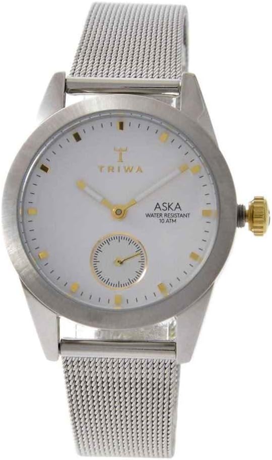 トリワ 腕時計 レディース SNOW ASKA ホワイト シルバー AKST102-MS121212 TRIWA 並行輸入品