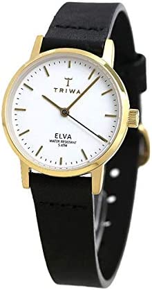 トリワ ビジネス腕時計 レディース トリワ 腕時計 レディース ブラック ホワイト TRIWA エルバ アイボリー ELST103-EL010113