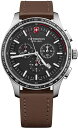 腕時計 メンズ ブラウン ブラック Victorinox ビクトリノックス ALLIANCE SPORT CHRONOGRAPH 241826