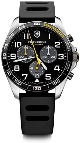 ビクトリノックス 腕時計（メンズ） 腕時計 メンズ ブラック シンプル Victorinox ビクトリノックス FIELDFORCE SPORT CHRONO 241892