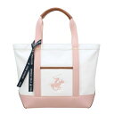 ビバリーヒルズポロクラブ トートバッグ BH2008N-WHPPKPPK ピンク×ホワイト レディース BEVERLY HILLS POLO CLUB