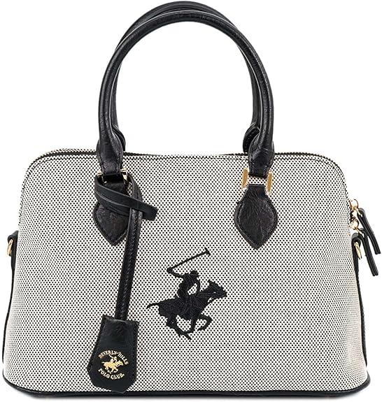 ビバリーヒルズポロクラブ トートバッグ ショルダーバッグ BH3012N-BK ブラック レディース BEVERLY HILLS POLO CLUB 並行輸入品