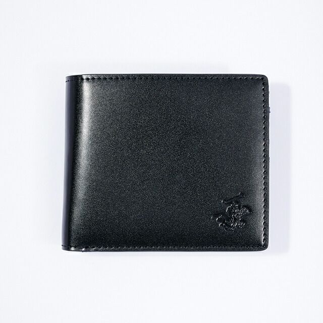 ビバリーヒルズポロクラブ 二つ折り財布 メンズ BHG-M1002 ブラック ネイビー BHG-M1002-BKNV BEVERLY HILLS POLO CLUB 並行輸入品