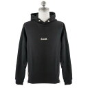 ボーラー パーカー メンズ ブラック シンプル 長袖 プルオーバーパーカー ロゴ Sサイズ BALR B1261.1003